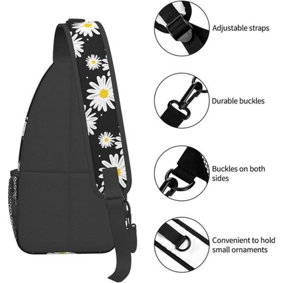 Sling Bag Women Crossbody Chest Backpack Hiking Daypack Men Travel Casual main image 8